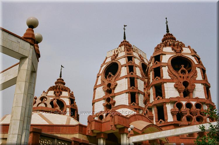 Delhi: Krisna Tempel